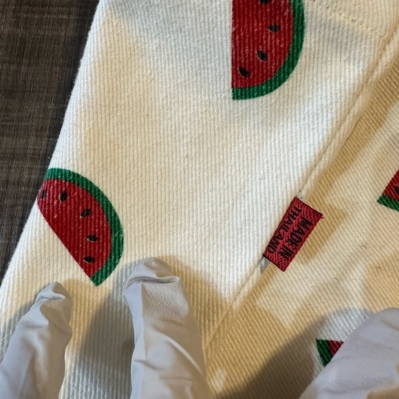 2 Watermelon and colorful Eco bags - Picture 2 of 4